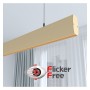 Linearlampe Pendelleuchte LED - RICHARD Elfenbein - 0,5 m - 1m - 1,5m - 2m - Dimmbar