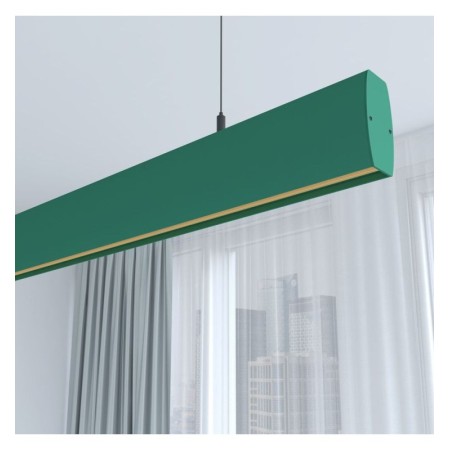 Linearlampe Pendelleuchte LED - RICHARD Patinagrün - 0,5 m - 1m - 1,5m - 2m - Dimmbar