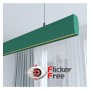 Linearlampe Pendelleuchte LED - RICHARD Patinagrün - 0,5 m - 1m - 1,5m - 2m - Dimmbar