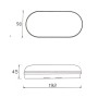 LED Wandleuchte 12W -PURELIGHT- Innen- und Aussenbereich - IP65