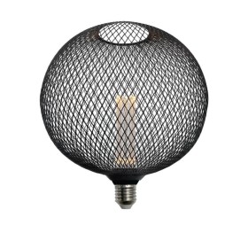 LED-Lampe - Modernes Metall - 4W E27 - Schwarz - BIG Ø200mm