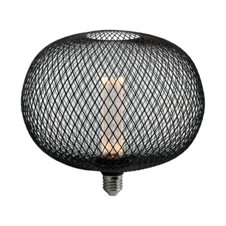 LED-Lampe - Modernes Metall - 4W E27 - Schwarz - BIG Ø220mm