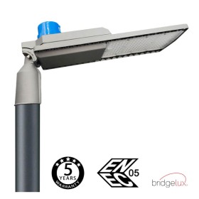 LED Strassenleuchte 100W HALLEY BRIDGELUX Chip 150lm/W - Dämmerungssensor LED Strassenleuchte 100W HALLEY BRIDGELUX Chip 150lm/W - Dämmerungssensor