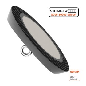 OSRAM LED Hallenstrahler (150W-100W-80W Einstellbar) LED Hallenstrahler 150W-100W-80W UFO ENDURANCE OSRAM CHIP DURIS E 2835