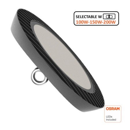 LED Hallenstrahler 200W-150W-100W UFO ENDURANCE OSRAM CHIP DURIS E 2835