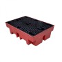 Auffangpalette für 2 Fässer 240L