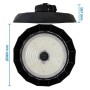 LED Industriestrahler UFO BELGIEN 200W-150W -100W SOSEN Driver - Dimmbar 1-10V - 170lm/w - IP65