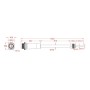 LED-Projektor 100W MAGNUM AIR - Bridgelux Chip 180Lm/W 136ºx78º