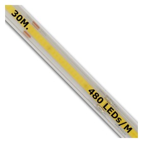 LED COB Streifen 24V | 480 LED/m | 30m | FLIP CHIP | 1200Lm |12W/M | CRI90 | IP67 LED COB Streifen 24V | 480 LED/m | 30m | FLIP CHIP | 1200Lm |12W/M | CRI90 | IP67
