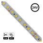 LED Streifen 24V | 120xLED/m | 5m | SMD2835 | 1400Lm | 12W/M | IP20