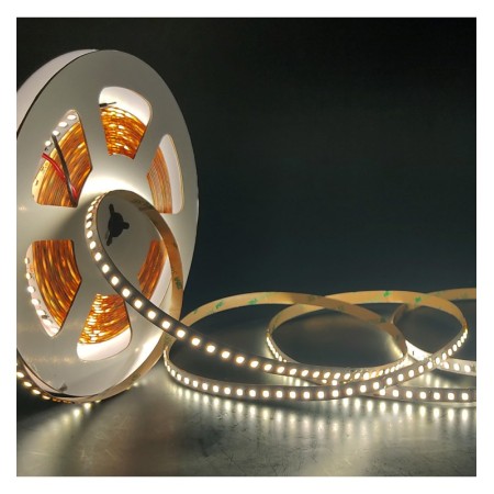 LED-Streifen 24V | 140xLED/m | 10m | 10W/m | SMD2835 | EQUAL LUMEN | 1300Lm/M | IP20 | Schnitt alle 5 cm