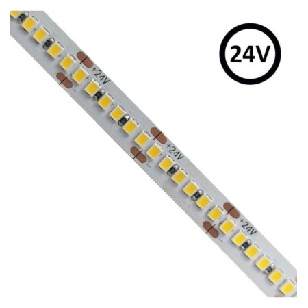 LED-Streifen 24V | 238xLED/m | 5m | SMD2835 | 14000Lm | 20W/M | IP20