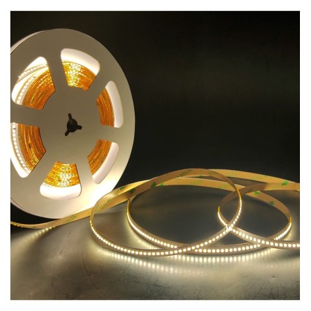 LED-Streifen 24V | 280xLED/m | 10m | 10W/m | SMD2025 | EQUAL LUMEN | 1300Lm/M | IP20 | Schnitt alle 5 cm