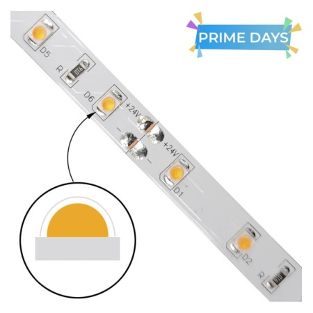 LED-Streifen 24V | 60xLED/m | 10m | SMD2025 | 30º | 10W/M | IP20 | CRI90