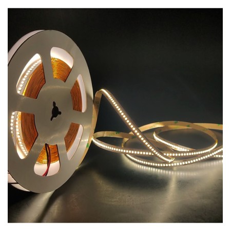Tira LED 24V | 280xLED/m | 10m | 12W/M | SMD2025 | FREE CUT | 1440Lm/M | IP20