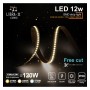 Tira LED 24V | 280xLED/m | 10m | 12W/M | SMD2025 | FREE CUT | 1440Lm/M | IP20