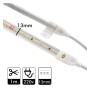 10W LED-Streifen - CUSTOM CUT - Dimmbar 220V AC SMD 2835 120 LED/m IP65 - 13mm