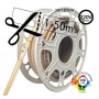 LED COB-Streifen 220V| 320 LED/m |Rolle 50M| FLIP CHIP | 800 Lm | 10W/M | CRI90 | IP65 | Schnitt bei 50 cm