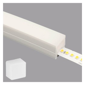 LED-Silikonrohr | FLEX 12-12 | 50m | Zuschneidbar | Für LED-Streifen bis zu 8 mm