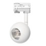 LED Strahler 10W FENIX - Weiss - 3-Phasen Schienensystem - CRI+93