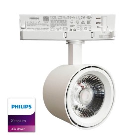 LED Strahler 40W - 38W - 36W ODENSE Weiss PHILIPS Driver 3-Phasen Schienensystem - CRI+92