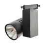 LED Strahler 40W GRAZ Schwarz BRIDGELUX Chip 1-Phasen Schienensystem CRI +98