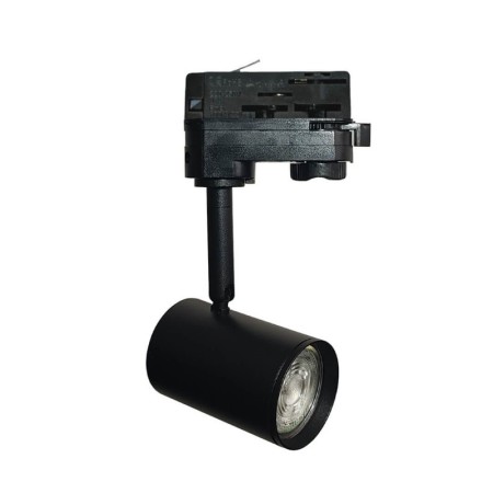LED-Schiene 8W Dreiphasig - SCHWARZ - 24º - HOHE LUMEN 165Lm/W