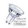 LED-Schieneleuchte 8W Dreiphasen - SCHWARZ - Dimmbarer Triac - 24º - HOHER LUMEN 150Lm/W - CRI+98