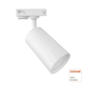 LED-Schienenstrahler 10W Einphasig - EMMEN WEISS - OSRAM CHIP DURIS E 2835