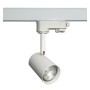 LED-Schienenstrahler 8W Dreiphasen - WEISS - Dimmbar Triac - 24º - HOHE LUMEN 150Lm/W - CRI+98