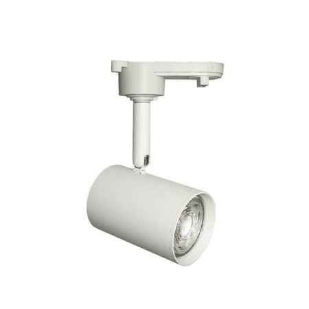 LED-Schienenstrahler 8W Einphasig - WEISS - 24º - HOHE LUMEN 165 Lm/W