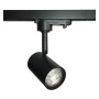 LED-Schienenstrahler 8W Einphasig SCHWARZ - Dimmbar Triac - 24º - HOHER LUMEN 150Lm/W - CRI+98
