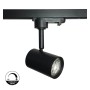 LED-Schienenstrahler 8W Einphasig SCHWARZ - Dimmbar Triac - 24º - HOHER LUMEN 150Lm/W - CRI+98