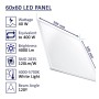 PACK 10stk. LED-Panel 60x60 - SLIM FRAME - 40W Lifud-Treiber - Kein Flackern