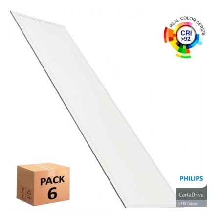 PACK 6stk. LED Panel 120x30 40W- Philips Driver