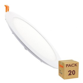 Pack 20stk. LED Einbauleuchte 20W kreisförmig - OSRAM CHIP DURIS E 2835