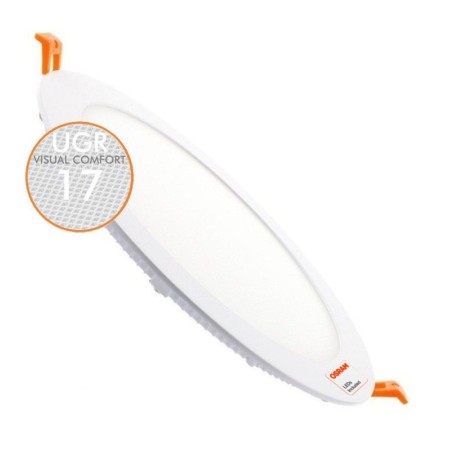 LED Einbauleuchte 24W kreisförmig - UGR17 - OSRAM CHIP DURIS E 2835