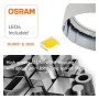 LED Deckenleuchte Quadratisch Oberfläche 20W - OSRAM CHIP DURIS E 2835