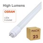 25 stk. LED Röhre 13W T8 Glas 90cm - HOHE LEUCHTIGKEIT - OSRAM CHIP