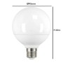 LED-Glühlampe G95 15W 300° E27 - OSRAM CHIP DURIS E 2835