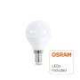10stk. LED Lampe 6W E14 G45 220º - OSRAM CHIP DURIS E 2835