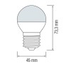 10x Stk. LED Birne ELITE-10 10W E27