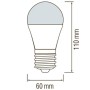 10x Stk. LED Birne PREMIER-12 12W E27