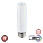 10x Stk. LED Stiftsockellampe CORN-7 7W E27 6400K