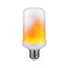 10x Stk. LED Flammenbirne FIREFLUX 5W E27 1500K