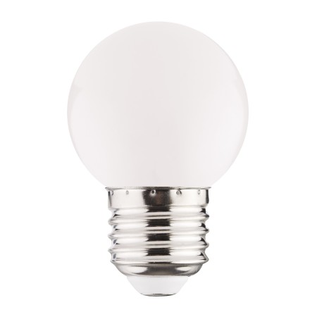 10x Stk. LED Farbbirne RAINBOW 1W E27 6400K