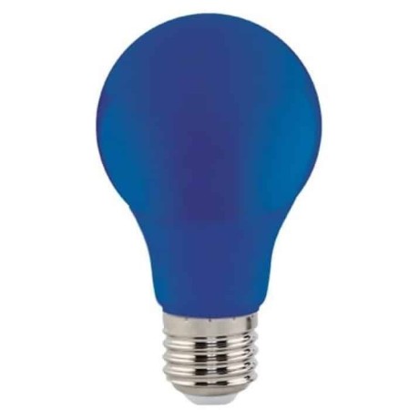 10x Stk. LED Farbbirne SPECTRA 3W E27 blau