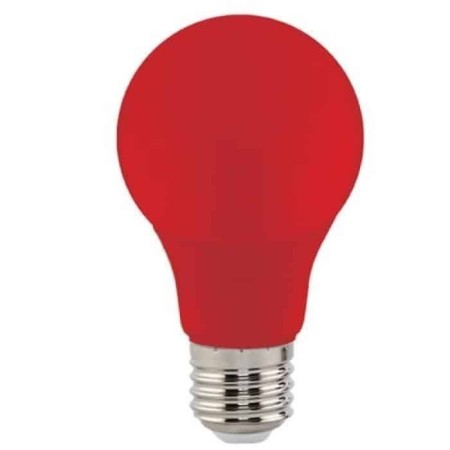 10x Stk. LED Farbbirne SPECTRA 3W E27 rot