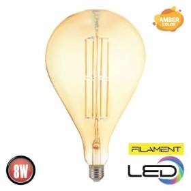 10x Stk. LED Birne Filament TOLEDO 8W E27 Titan