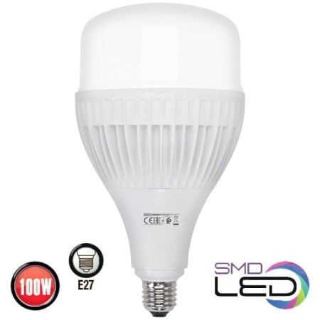 10x Stk. LED Birne TORCH-100 100W 6400K E27